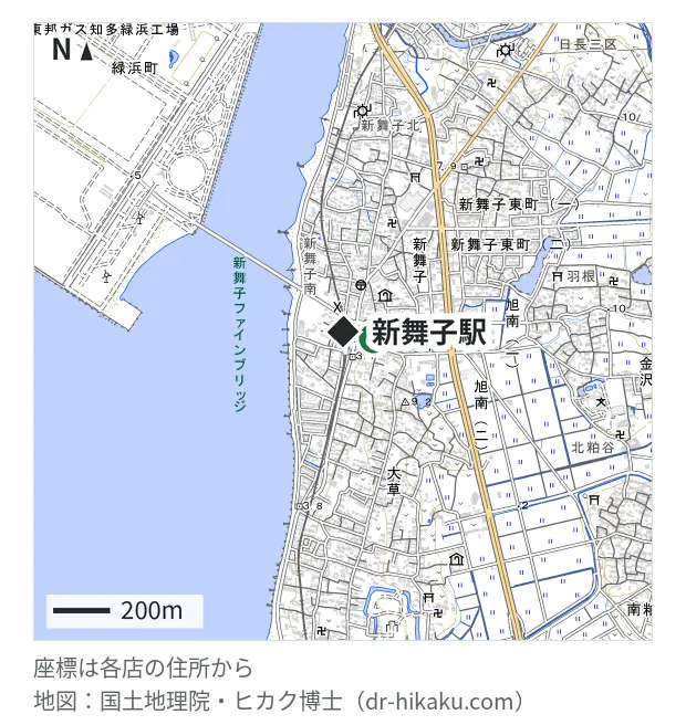 アットフォン 知多店・新舞子駅 111m・徒歩2分