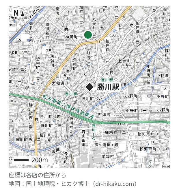 iPhone修理アイサポ 勝川店・勝川駅 617m・徒歩8分