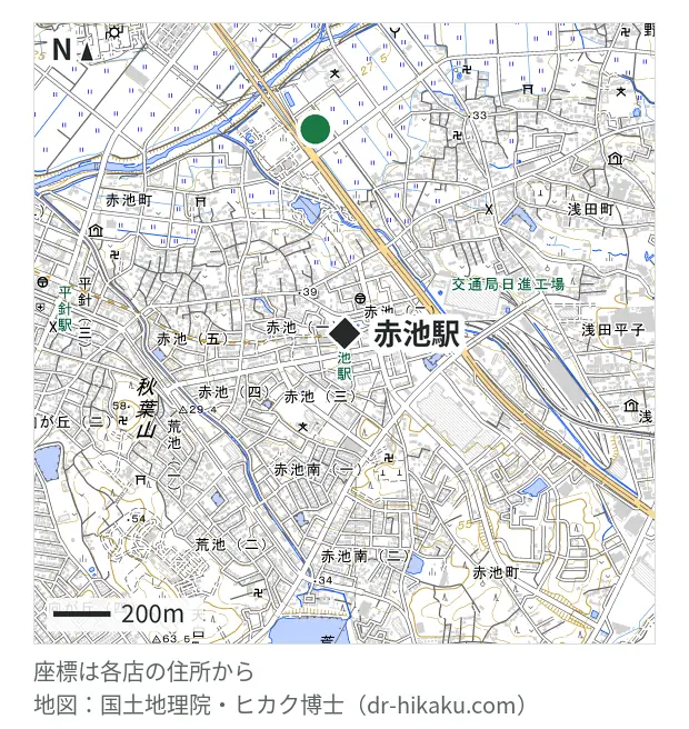 iPhone修理アイサポ R153日進店・赤池駅 724m・徒歩10分