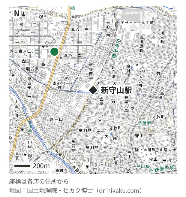 iPhone修理アイサポ 新守山店・新守山駅 707m・徒歩9分
