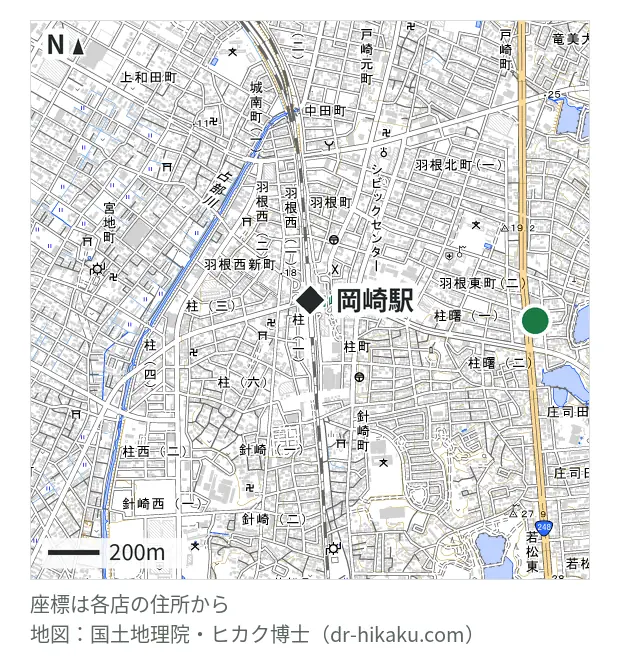 カメラのキタムラ 岡崎・羽根店・岡崎駅 886m・徒歩12分