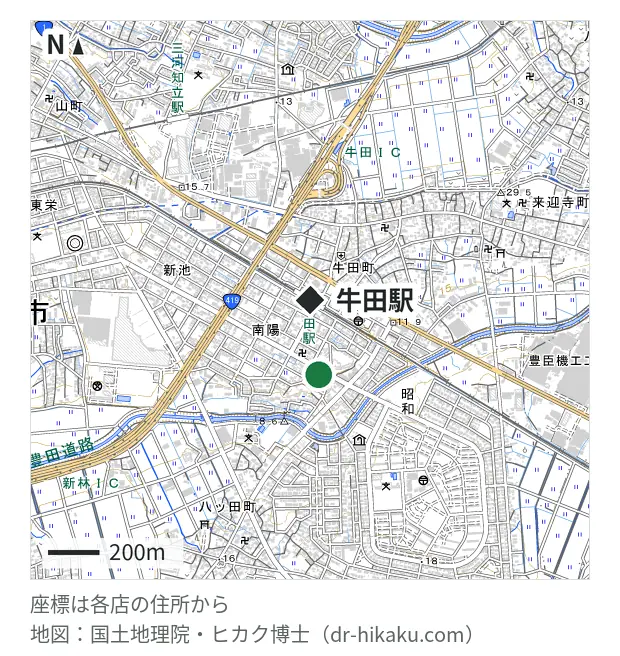 PUSHMAN 知立店・牛田駅 294m・徒歩4分