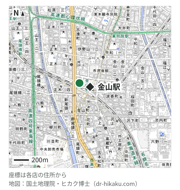 スマホスピタル 名古屋金山店・金山駅 112m・徒歩2分