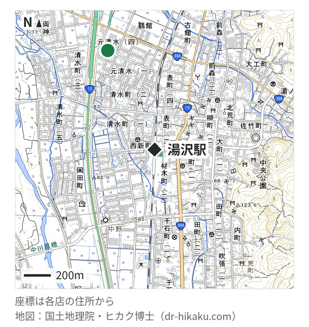 スマホ修理SHOP グランマート湯沢インター店・湯沢駅 812m・徒歩11分