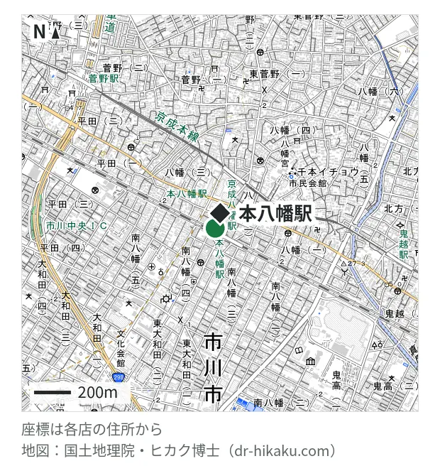 EyeSmart シャポー本八幡店・本八幡駅 76m・徒歩1分