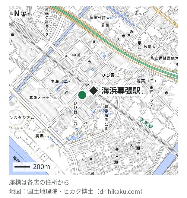 EyeSmart プレナ幕張・新都心店・海浜幕張駅 154m・徒歩2分