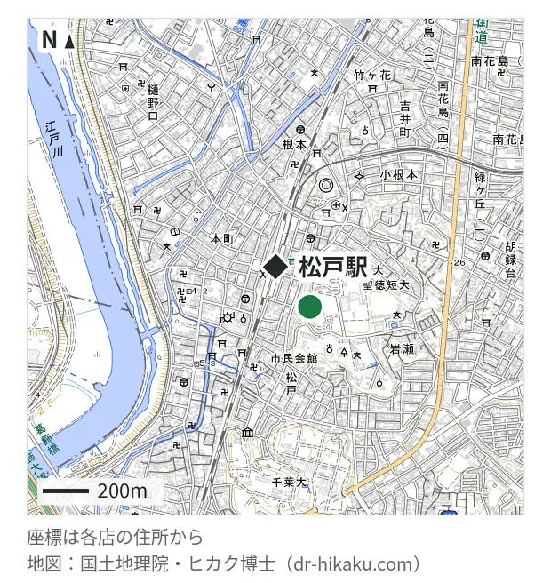 iCrackedStore プラーレ松戸・松戸駅 220m・徒歩3分