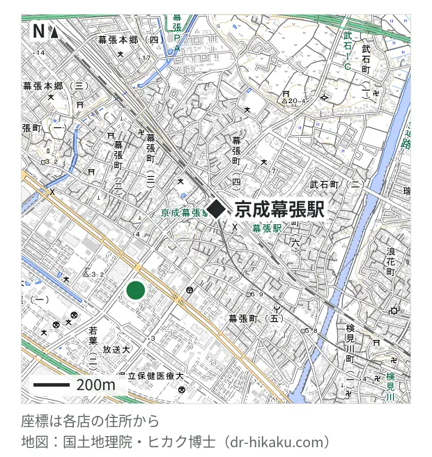ダイワンテレコム イトーヨーカドー幕張店・京成幕張駅 636m・徒歩8分