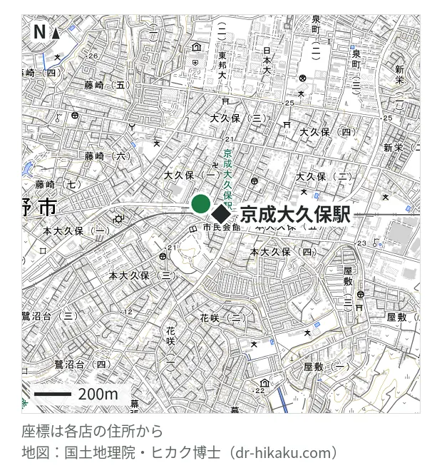 iPhone修理アイサポ 京成大久保店・京成大久保駅 122m・徒歩2分