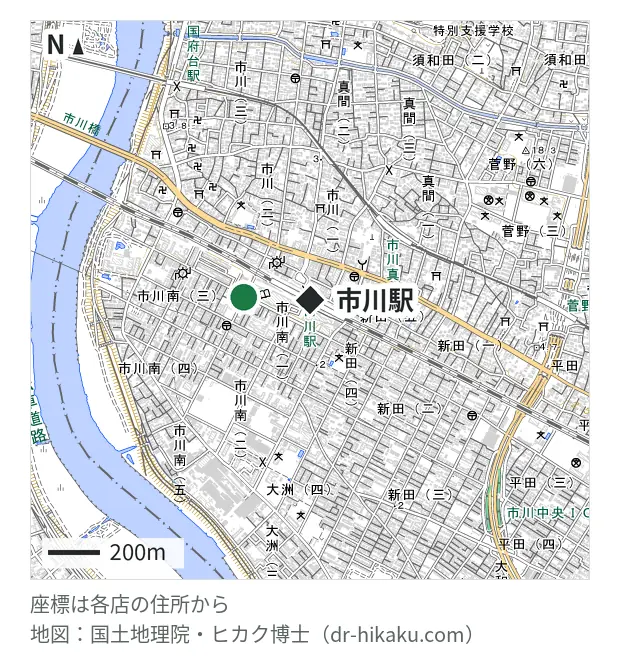 スマホ修理のクイック 市川店・市川駅 256m・徒歩4分