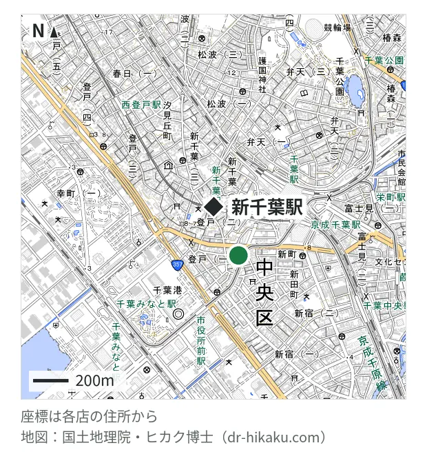 あいプロ 千葉本店・新千葉駅 309m・徒歩4分