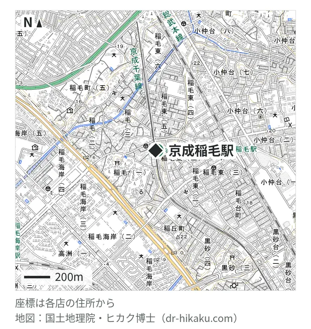 あいプロ 稲毛駅前店・京成稲毛駅 11m・徒歩1分