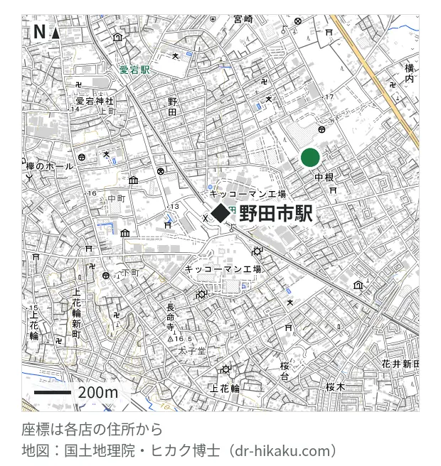 あいプロ イオン野田ノア店・野田市駅 575m・徒歩8分