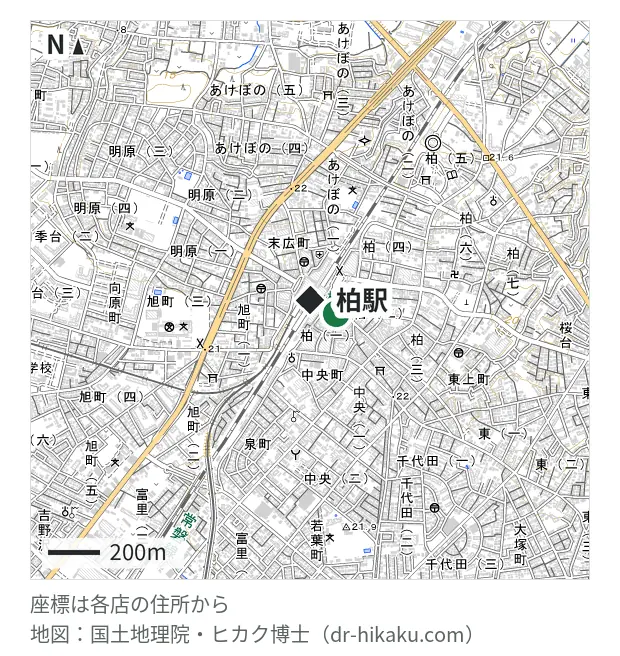 じゃんぱら 柏店・柏駅 99m・徒歩2分