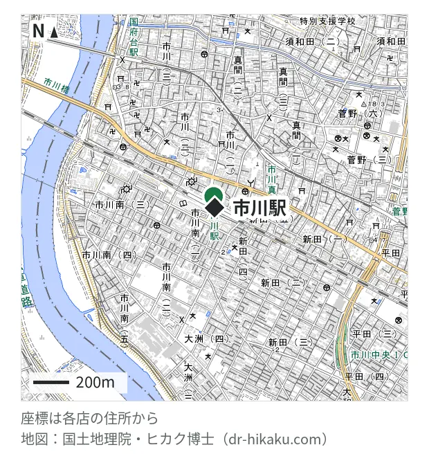 ノジマ 市川駅前店・市川駅 63m・徒歩1分