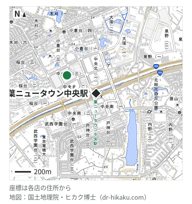 ノジマ イオンモール千葉ニュータウン店・千葉ニュータウン中央駅 426m・徒歩6分