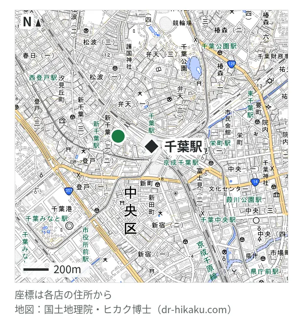 りんごLabo 千葉駅前店・千葉駅 215m・徒歩3分