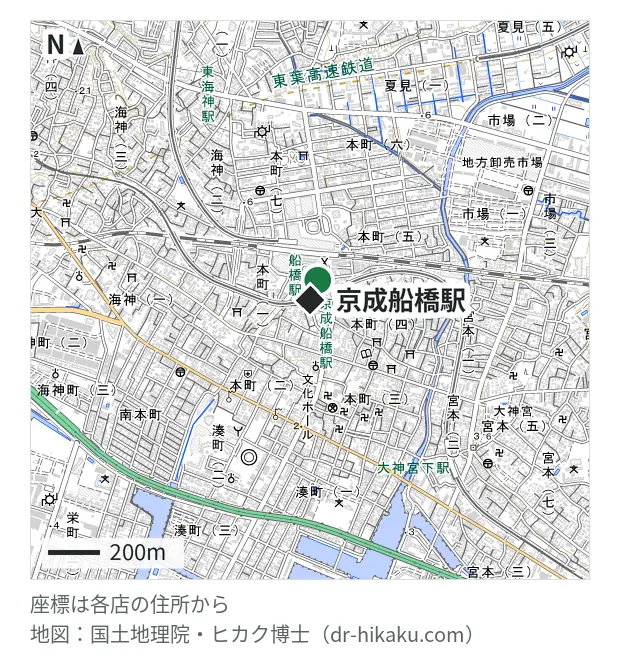 スマホスピタル 船橋FACE店・京成船橋駅 82m・徒歩2分
