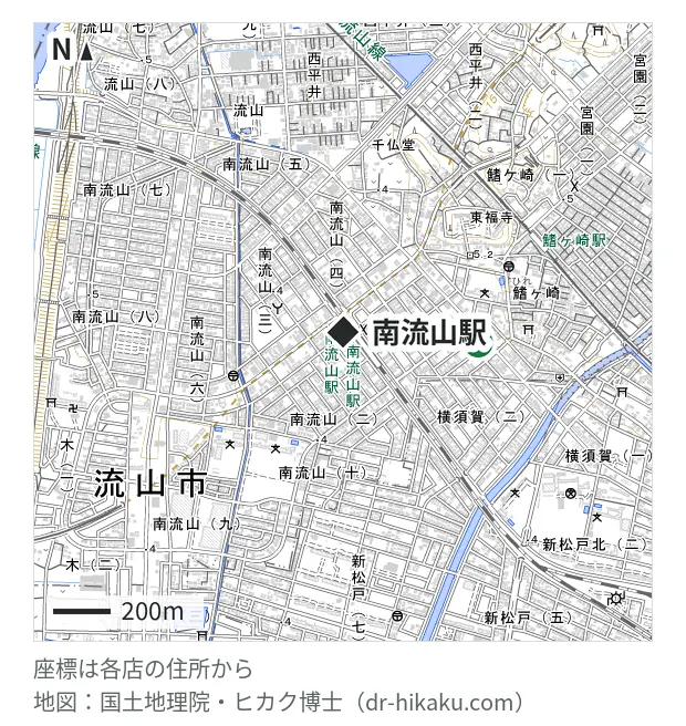 スマホスピタル テルル南流山・南流山駅 408m・徒歩6分