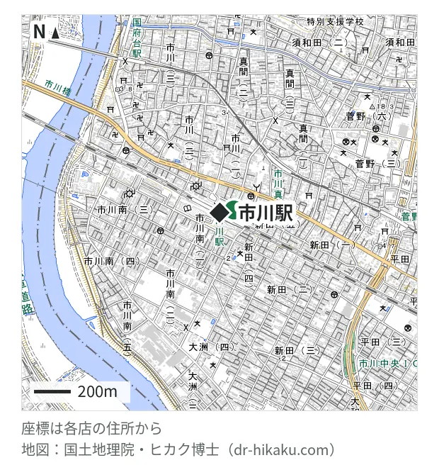 スマホ修理ジャパン 市川店・市川駅 80m・徒歩1分