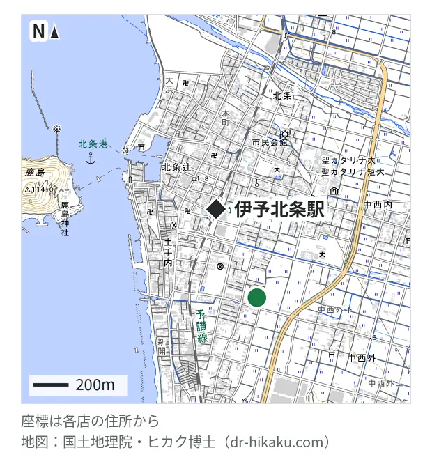 iPhone修理アイサポ 松山北条店・伊予北条駅 554m・徒歩7分