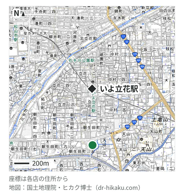iPhoneDoctor 松山店・いよ立花駅 757m・徒歩10分