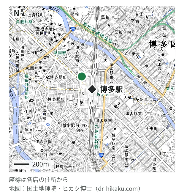 スマホ修理王 博多バスターミナル店・博多駅 185m・徒歩3分