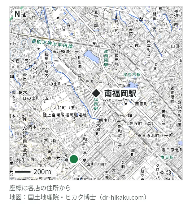 iPhone修理アイサポ 福岡春日店・南福岡駅 889m・徒歩12分