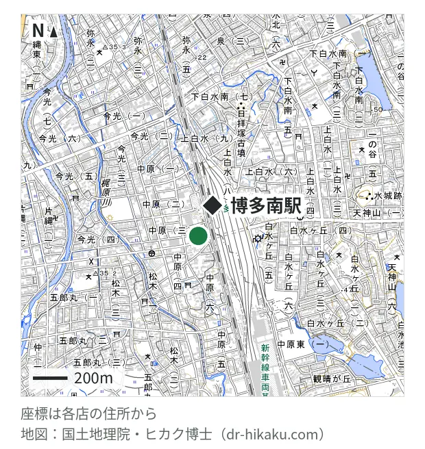 じゃんぱら 那珂川店・博多南駅 196m・徒歩3分