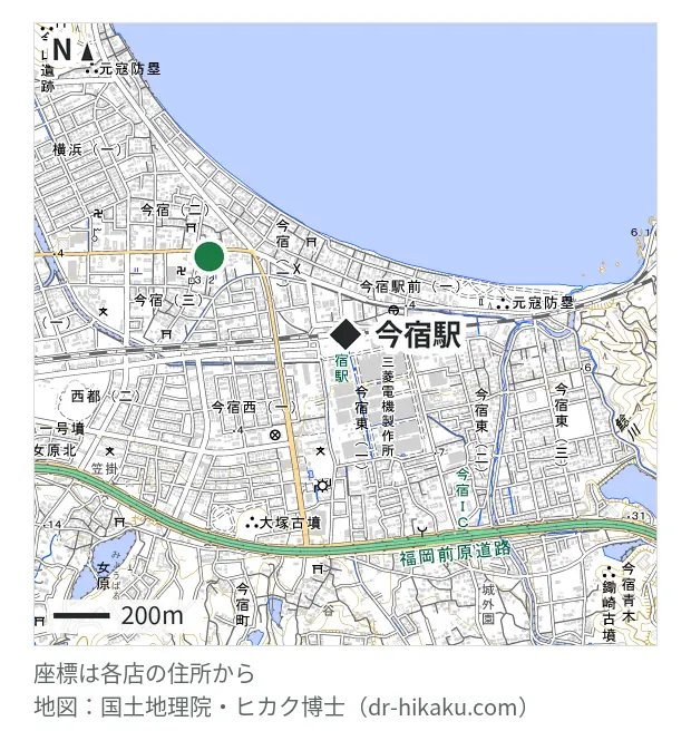 セービングカンパニー・今宿駅 559m・徒歩7分