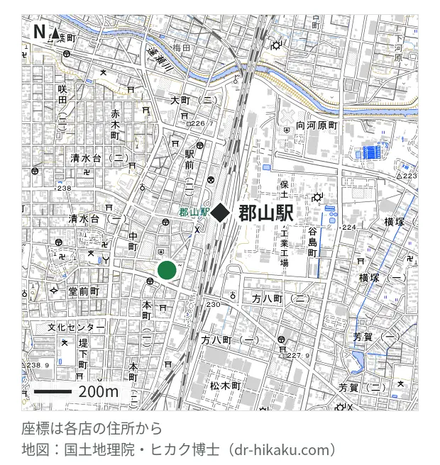 アイコール・郡山駅 413m・徒歩6分