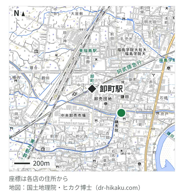 スマホ修理SHOP リオン・ドール鎌田店・卸町駅 484m・徒歩7分