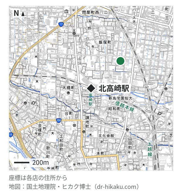 スマホ修理SHOP 高崎飯塚店・北高崎駅 524m・徒歩7分