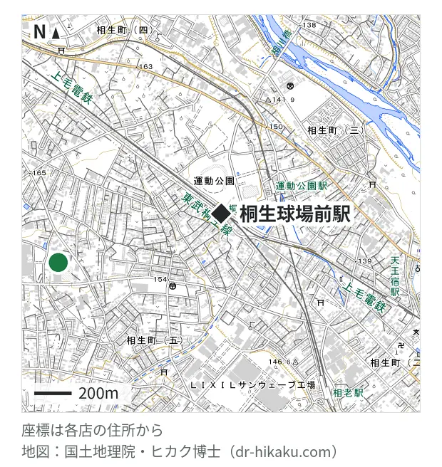 iPhone修理アイサポ 大間々店・桐生球場前駅 914m・徒歩12分