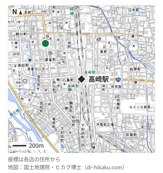 iPhone修理サービス 高崎店・高崎駅 709m・徒歩9分