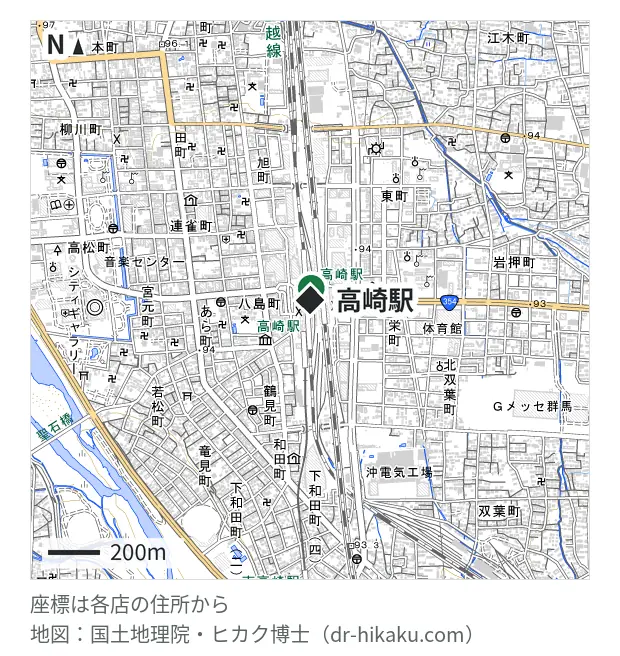 スマホスピタル 高崎店・高崎駅 34m・徒歩1分