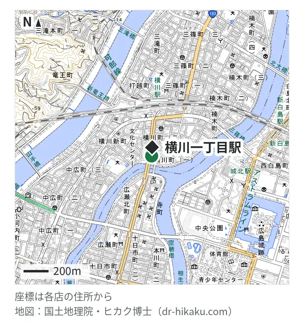 mobile.com 広島横川店・横川一丁目駅 70m・徒歩1分