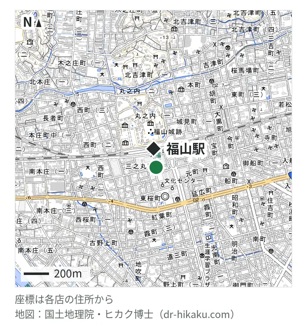 iPhoneお直し本舗 福山店・福山駅 148m・徒歩2分