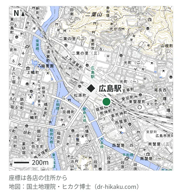 クイックガレージ 広島・広島駅 247m・徒歩4分