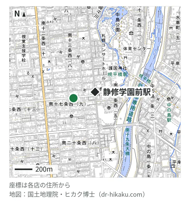 スマホ修理SHOP 札幌山鼻店・静修学園前駅 255m・徒歩4分