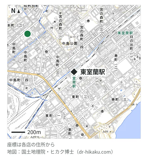 スマートクリア MEGAドン・キホーテ室蘭中島店・東室蘭駅 886m・徒歩12分