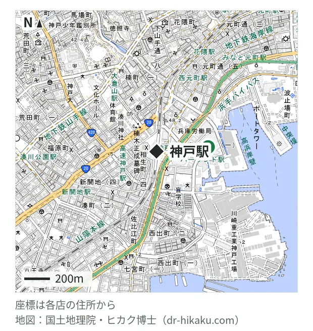 スマートクール 神戸ハーバーランドumie店・神戸駅 402m・徒歩6分
