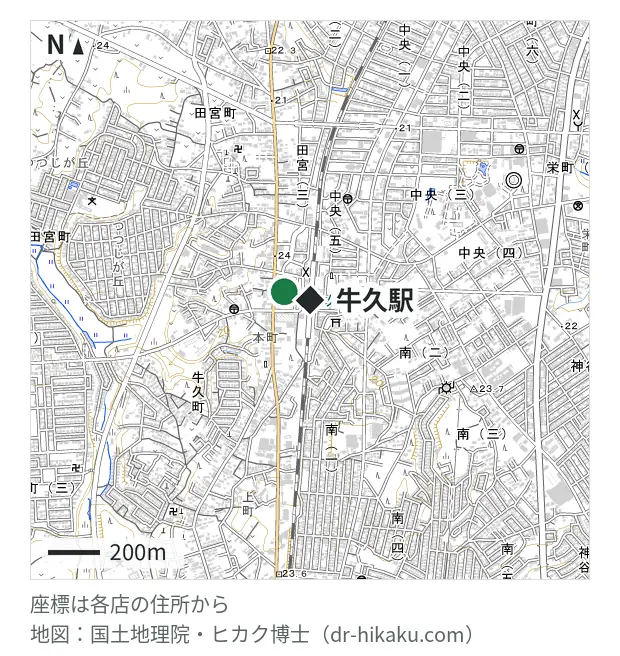 リペア 牛久店・牛久駅 105m・徒歩2分
