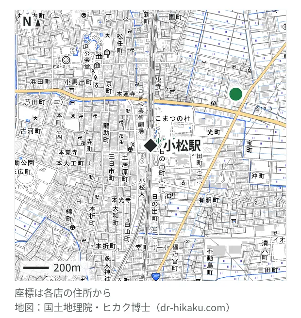 スマホスピタル アル・プラザ小松・小松駅 783m・徒歩10分