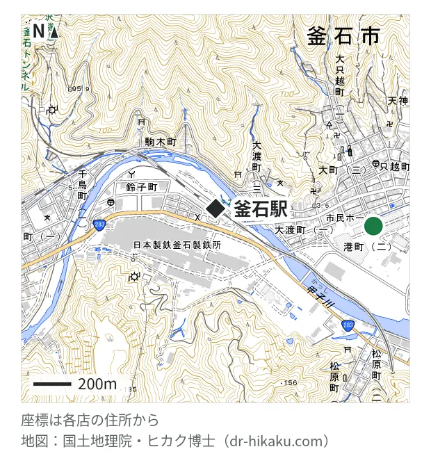 スマートクール イオンタウン釜石店・釜石駅 844m・徒歩11分