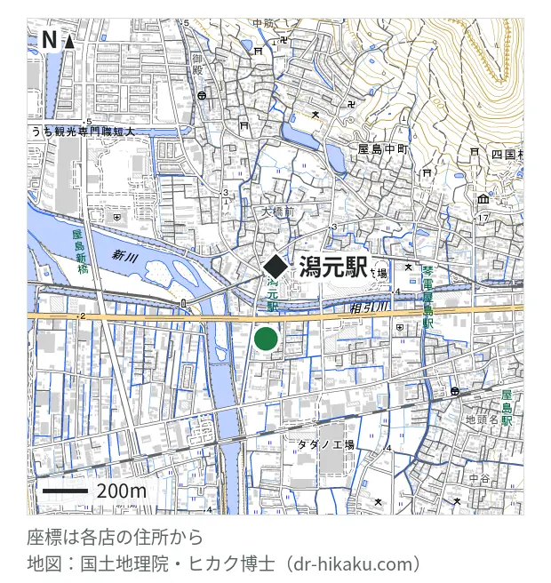 スマホ修理工房 高松屋島店・潟元駅 323m・徒歩5分
