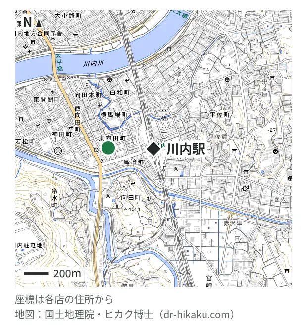 スマホ修理工房 薩摩川内店・川内駅 363m・徒歩5分