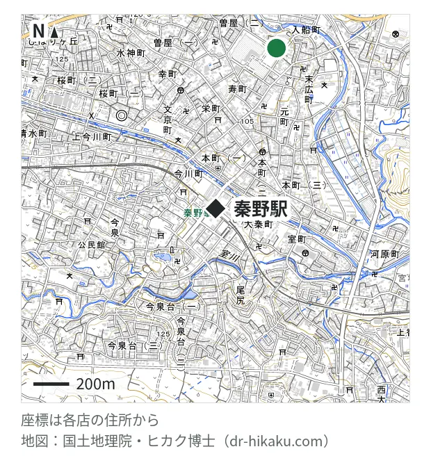 スマホなおし太郎 秦野入船店・秦野駅 961m・徒歩13分