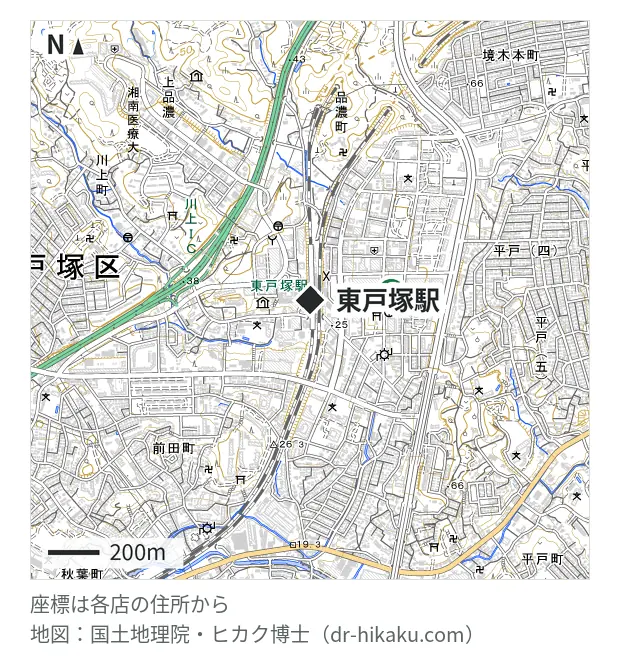 アリマス本舗 西武東戸塚店・東戸塚駅 317m・徒歩4分