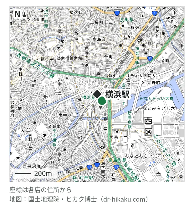 iPhone修理屋 横浜店・横浜駅 64m・徒歩1分